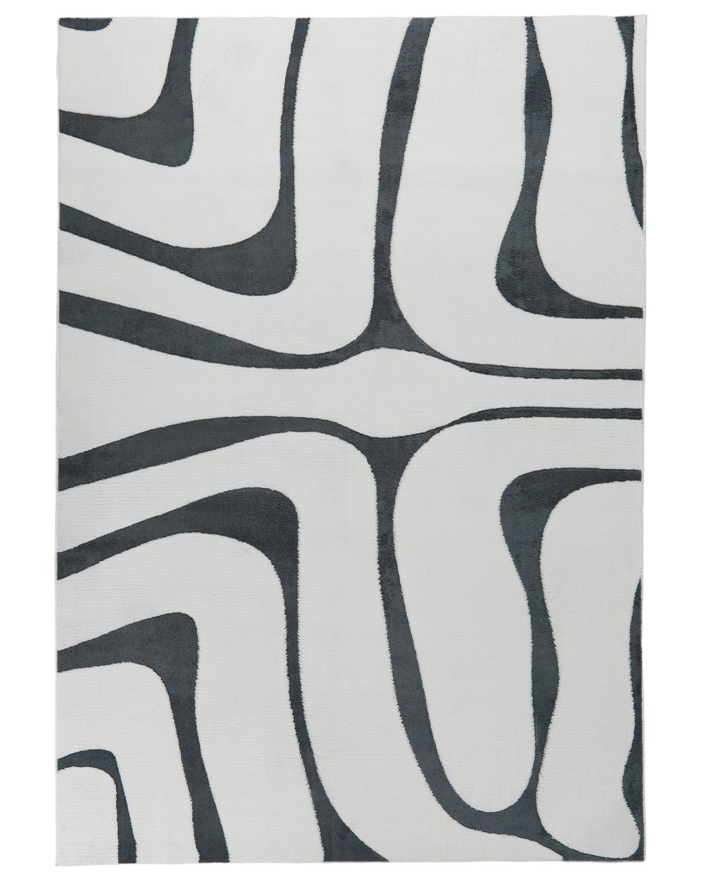 Rug HARTZ Grey/ White 160 x 230 cm