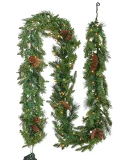 Festone di Natale LED KAMERUN 270 cm Verde_881184