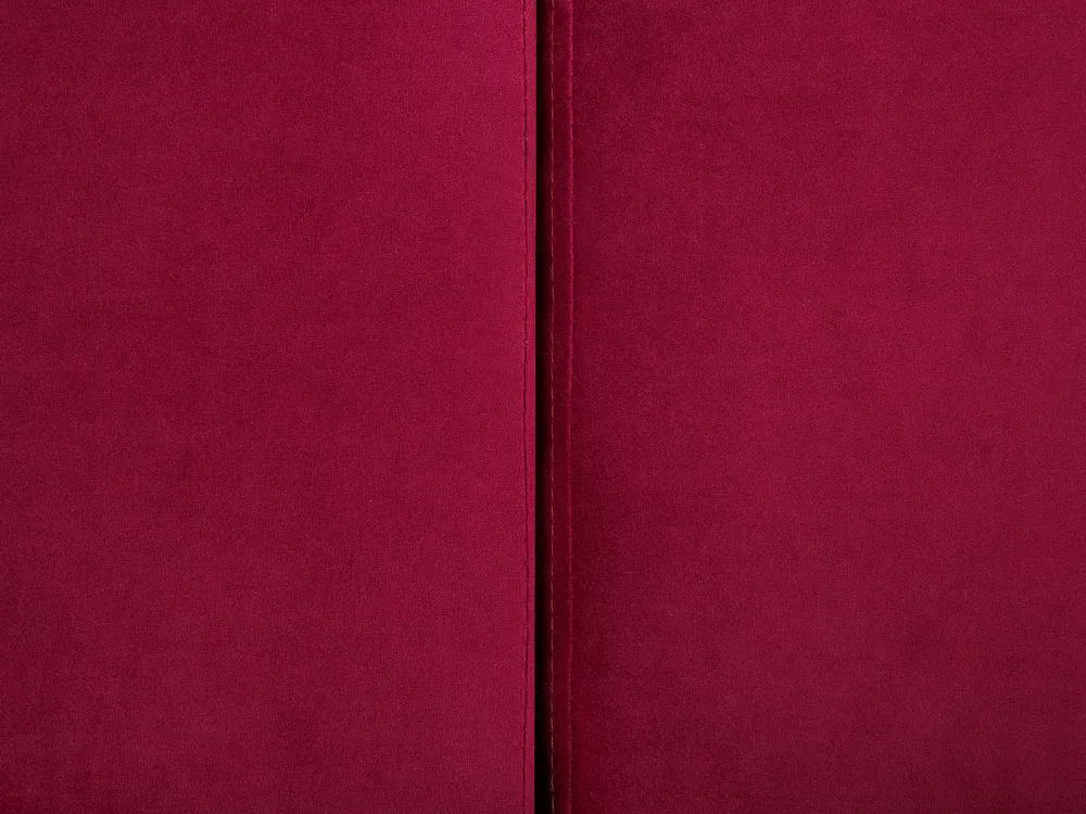 Sofa Bed 3 Seater EINA Velvet Burgundy_762934
