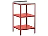 Outdoor Kitchen Island VILAMA Red Metal