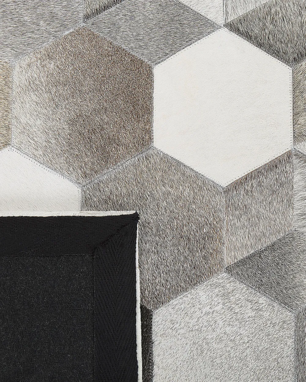 Rug SASON Grey 140 x 200 cm Leather_764764