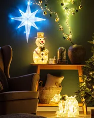 Outdoor Hanging Decoration LED OSMA 67 cm Star White_829686