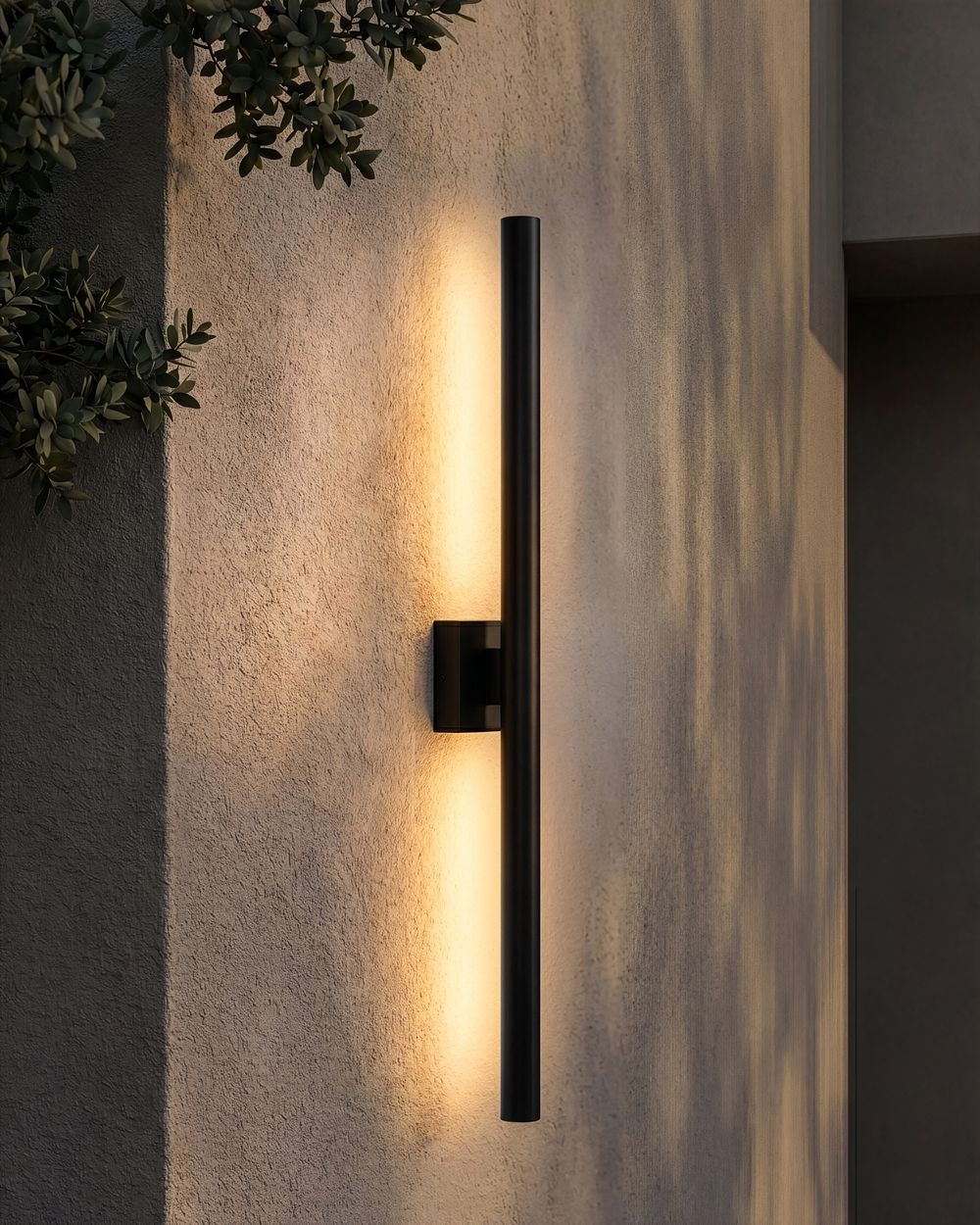 Lampe murale LED pour l'extérieur ANISH Noir