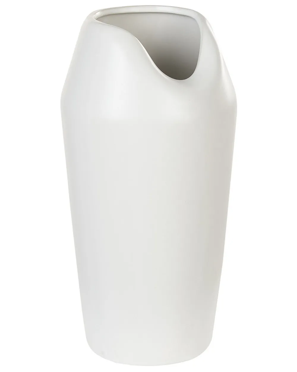 Wazon dekoracyjny APAMEA 33 cm Kamionka Biały