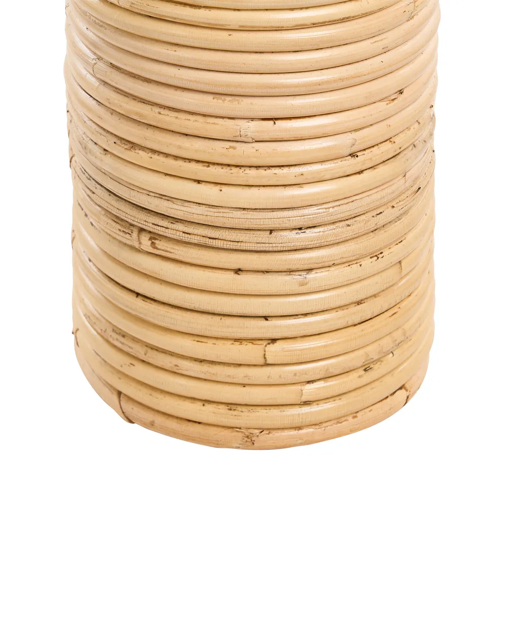 Wazon dekoracyjny PREMANA 55 cm Rattan Naturalny_1077414