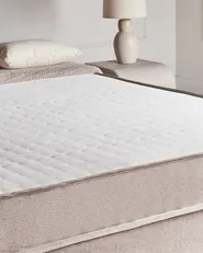 Divan Bed Fabric COUNTESS 120 x 200 cm (EU Small Double) Beige_1054239