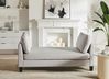 Chaise Longue ARCHIANE Fabric Light Grey