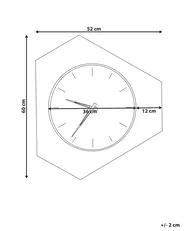 Zegar ścienny SAILON 52 cm Biały_940803