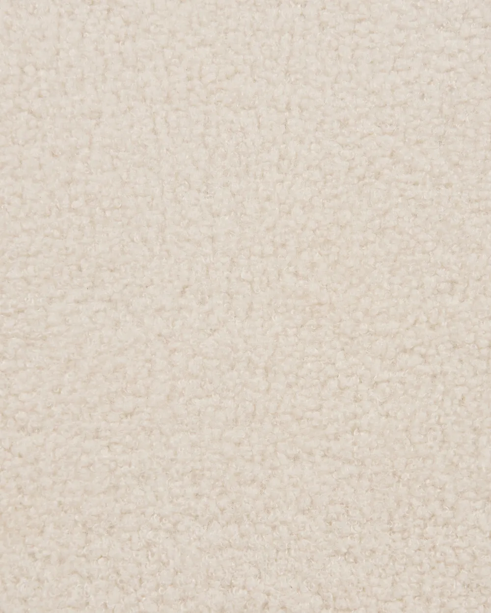 Set of 2 Dining Chairs LUANA Boucle White_873688