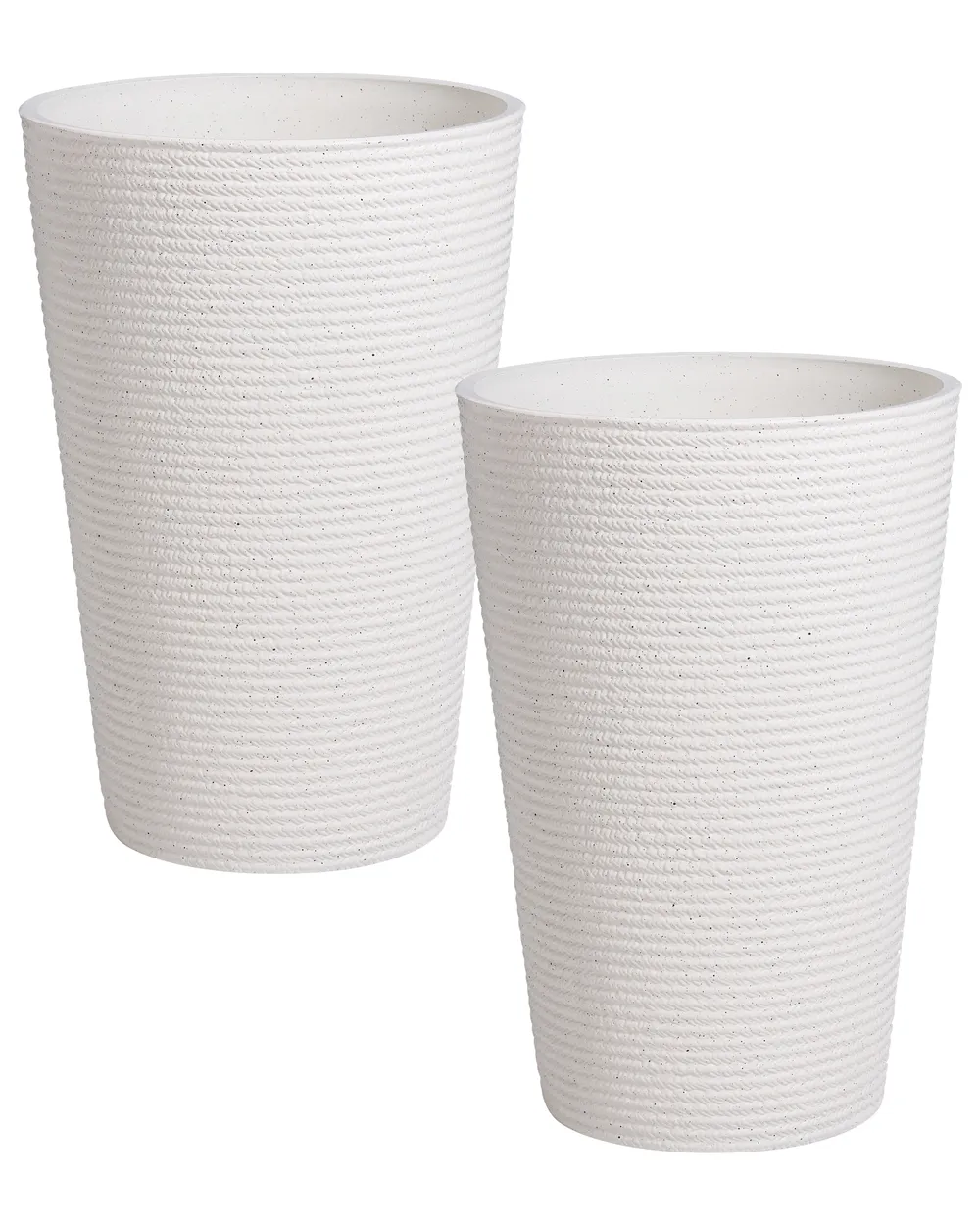 Kétdarabos virágcserép szett MEUM 35 cm Fehér_1133021
