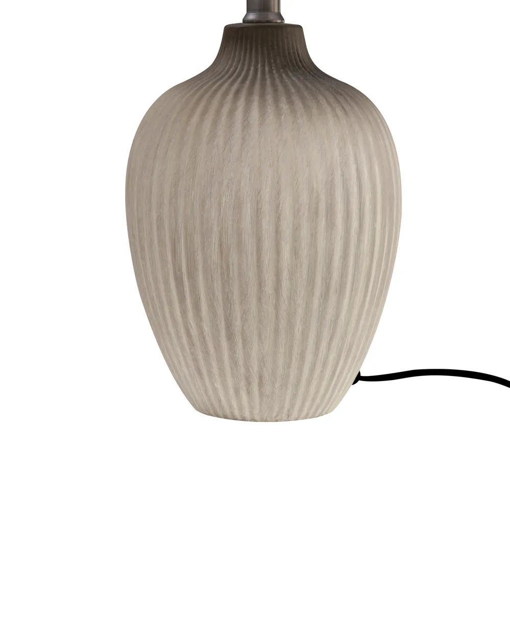 BRUBAKER Lampada Da Tavolo In Ceramica Con Paralume In Lino Beige - 28,5 Cm - Stile Etnico Per Comodino O Salotto