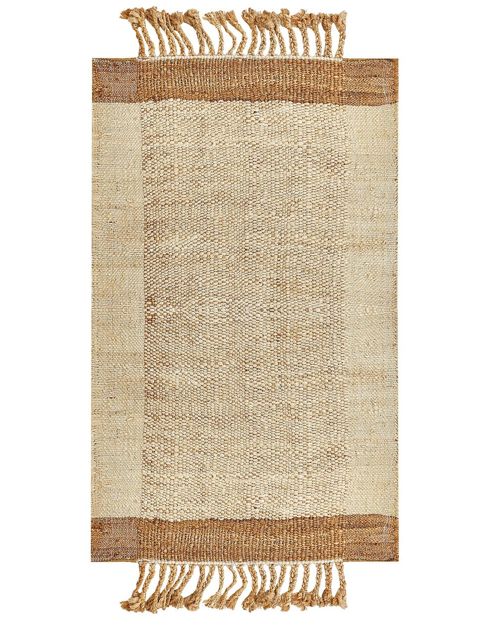 Rug DEDEMLI Beige 80 x 150 cm Jute