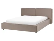 Bed Fabric LINARDS 160 x 200 cm (EU King Size) Taupe_949200