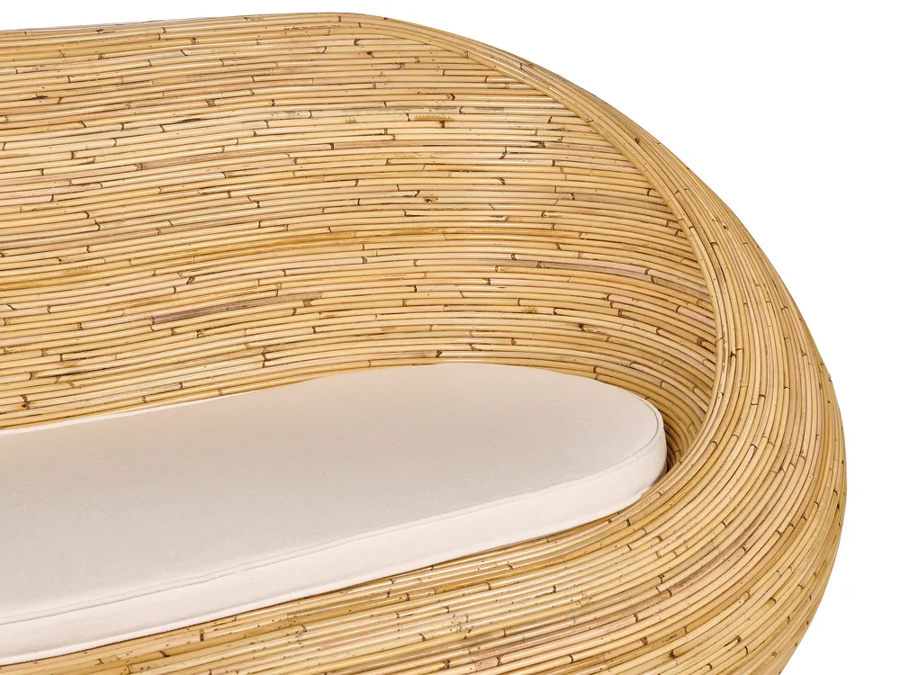 Sofa ogrodowa dla 2 osób MAIORI Rattan Naturalny_928301
