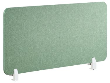 Desk Screen SPLIT 120 x 50 cm Green | Beliani.co.uk