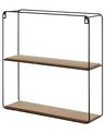 Set of 4 Geometric Wall Shelves BRITO_720010