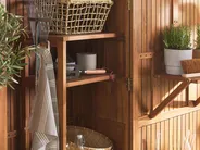 Garden Cabinet SAVOCA 100 cm 200 cm Acacia Wood Brown_772507