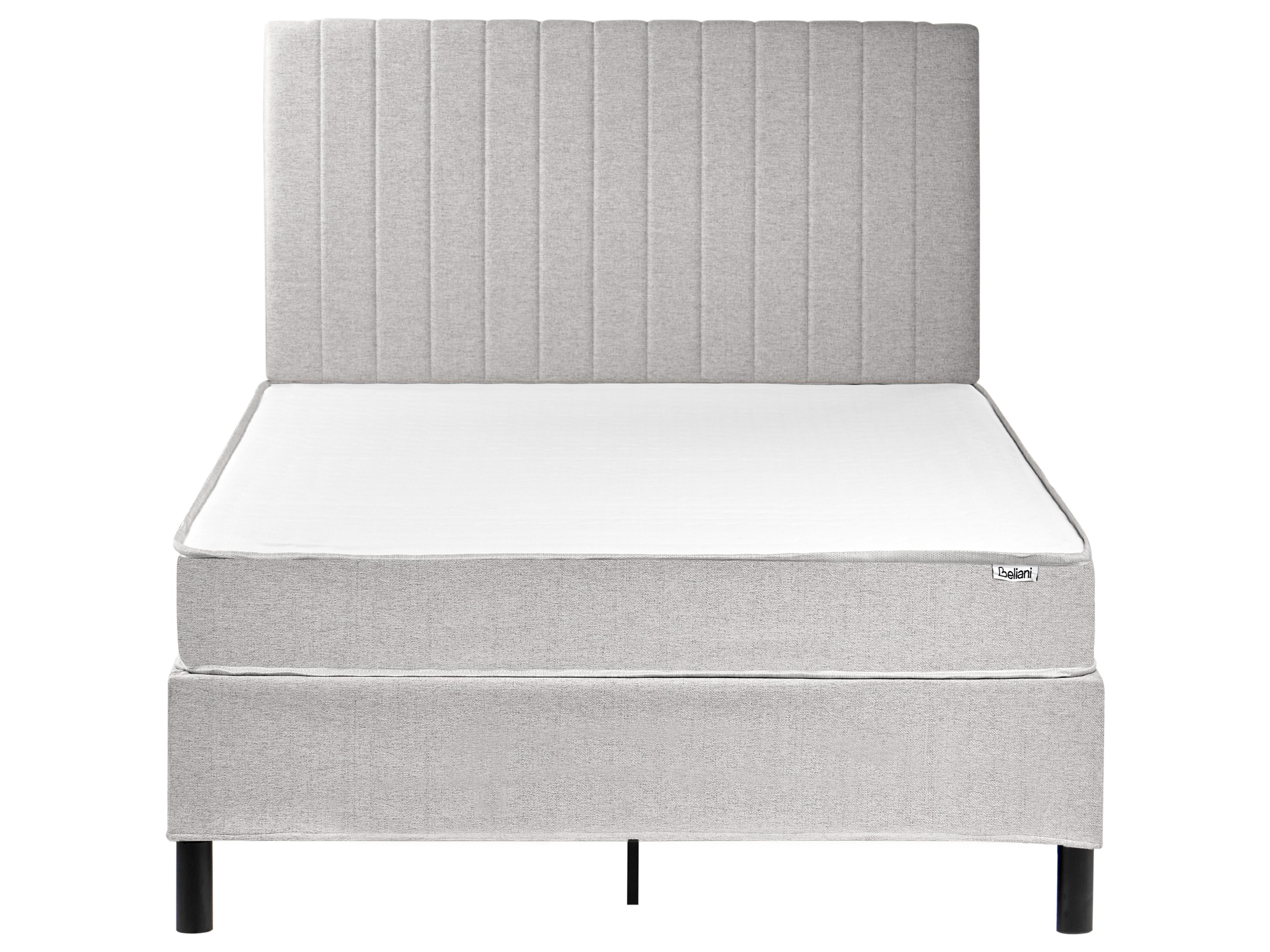 Divan Bed Fabric COUNTESS 120 x 200 cm (EU Small Double) Light Grey_1054521