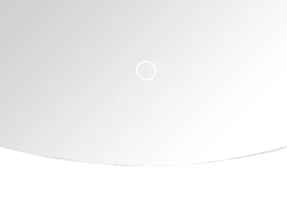 Specchio da bagno con luce LED LOUE 60 cm 120 cm Argento_894386
