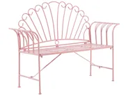 Bistro Set CAVINIA Metal Pink_774646