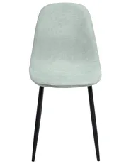 Set di 4 sedie da pranzo CRANDALL Tessuto Verde chiaro_999596