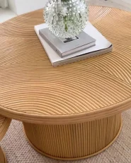 Couchtisch 2er Set ILIOS Rattan Naturfarben_1173764