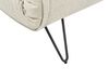 Fabric Sofa Bed Light Beige VESTFOLD_930331