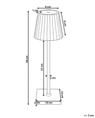 Table Lamp POMBEIRO Metal Black_1093839