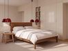 Bed Wood BOISSET 120 x 200 cm (EU Small Double) Dark Brown
