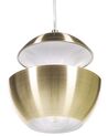 Metal Pendant Lamp Brass BOJANA_772284