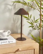 Wireless LED Table Lamp FRANCOLI with Dimmer Metal Brown_940314