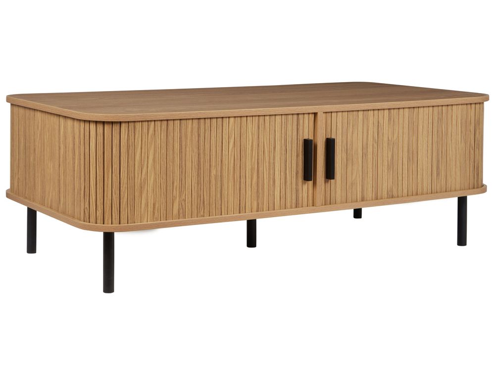 Coffee Table Light Wood BRADLEY Beliani
