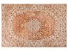 Bavlněný koberec 200 x 300 cm oranžový HAYAT_852218