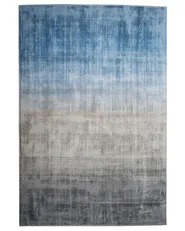 Tappeto ERCIS Blu 140 x 200 cm Viscosa_710331