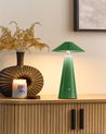 Wireless LED Table Lamp APAYAO with Dimmer Metal Green