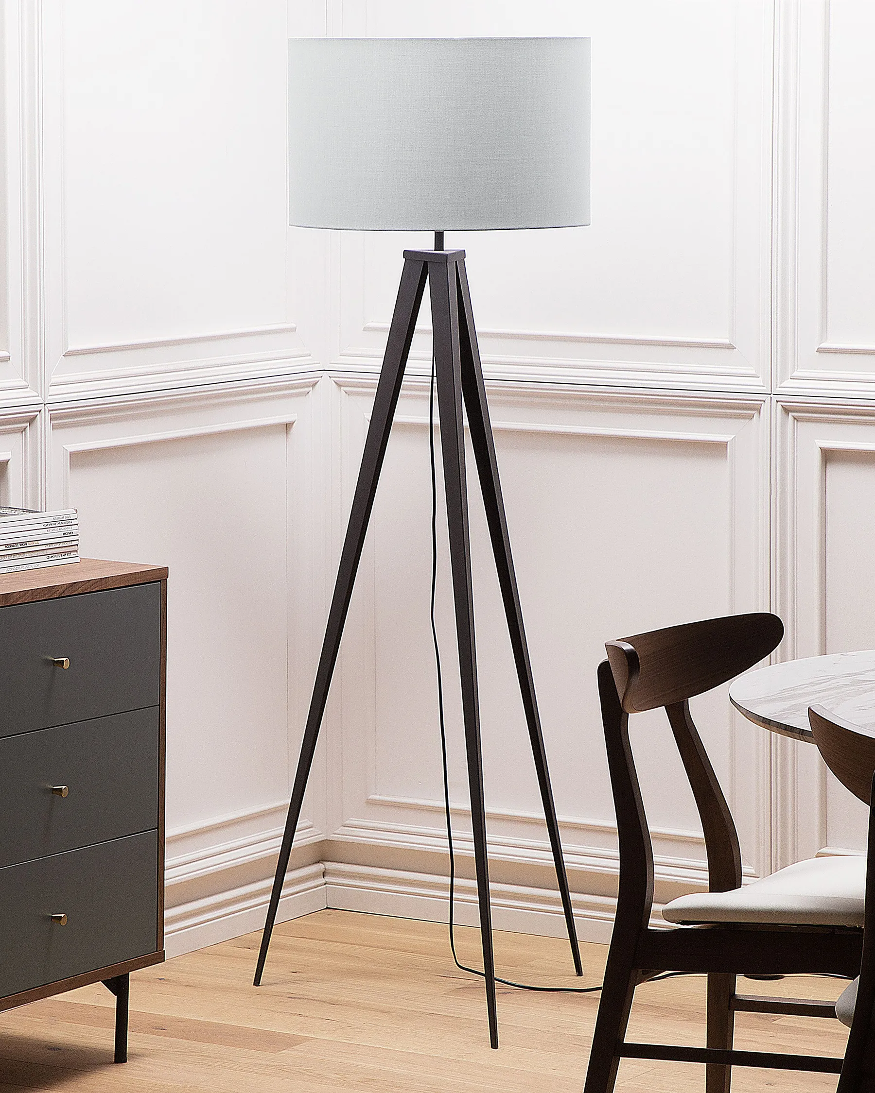 Lampada da pavimento STILETTO Metallo Grigio_716578