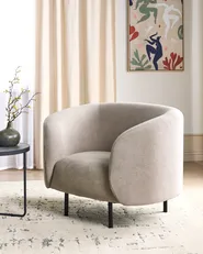 Armchair LOEN Fabric Taupe_919605