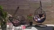 Hanging Chair ARSITA PE Rattan Natural_896535