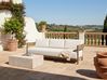 Gartensofa 3-Sitzer SAMPIERI Metall Braun