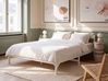 Bed Pine Wood MADONE 180 x 200 cm (EU Super King) White