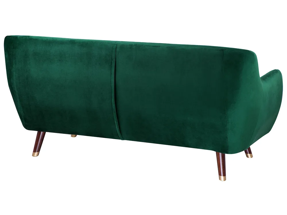 Divano 3 posti BODO Velluto Verde smeraldo_738281