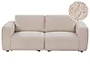 Sofa modułowa dla 2 osób KIVVIK Boucle Beżowy