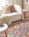 Tapis de laine multicolore 140 x 200 cm FINIKE_830947