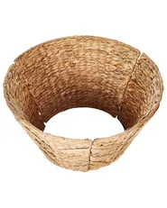 Base de árbol de Navidad FLATEYRI 45 cm Jacinto de agua Natural_880252