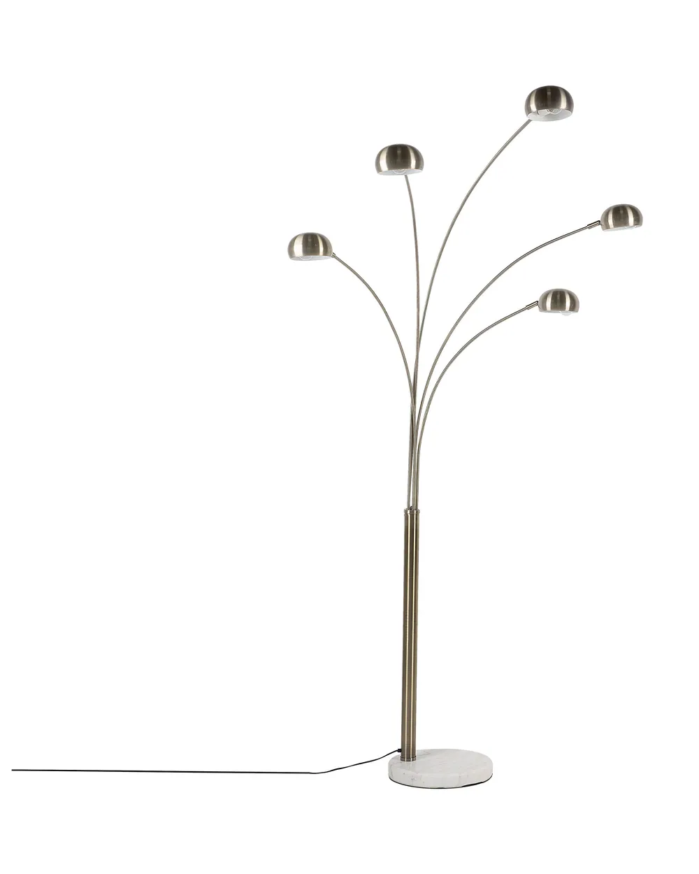 Floor Lamp FLINDERS Adjustable Metal Gold_745070
