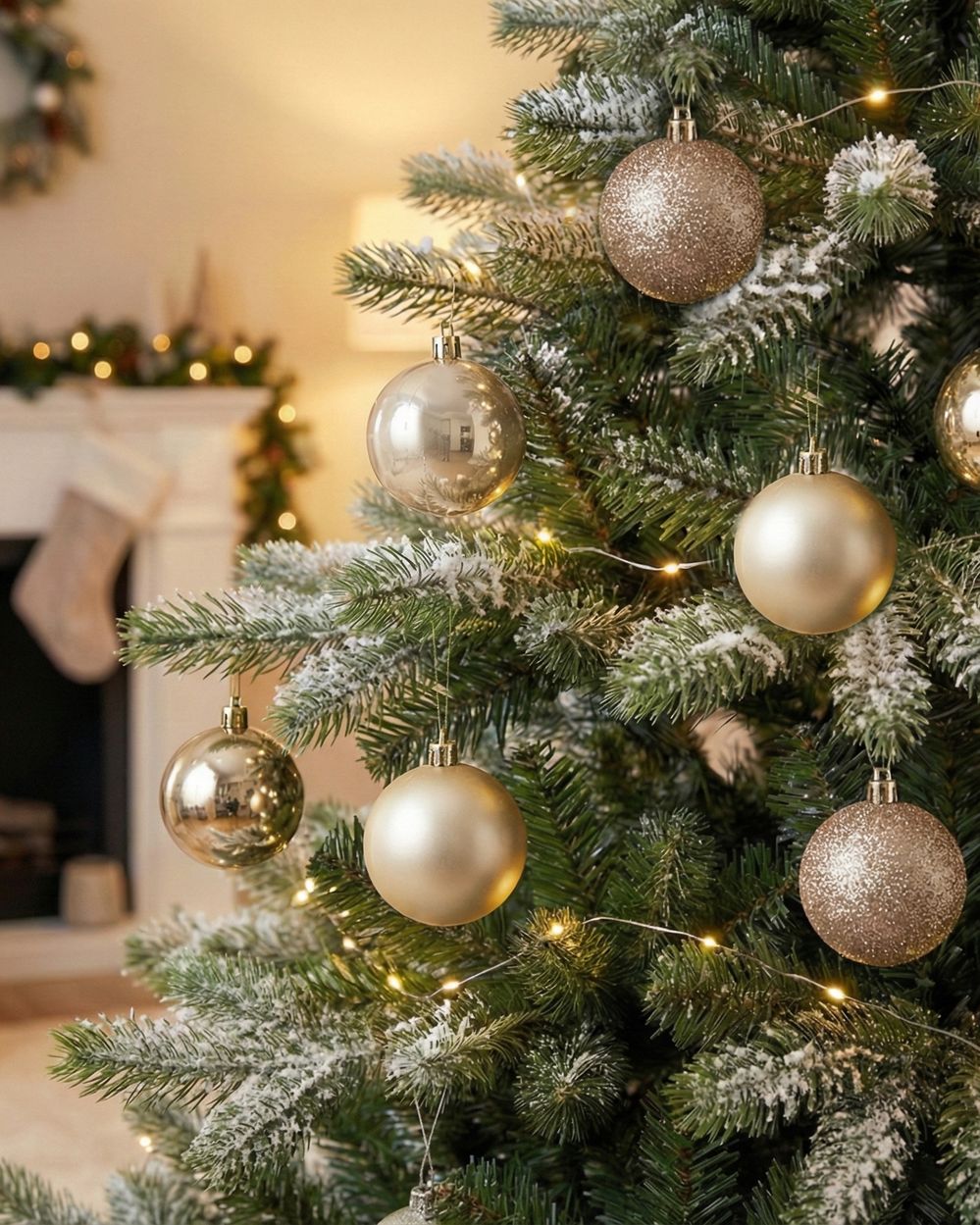 Set di 60 palline decorative TYIN Oro