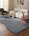 Rug TANGRA Dark Grey 160 x 230 cm