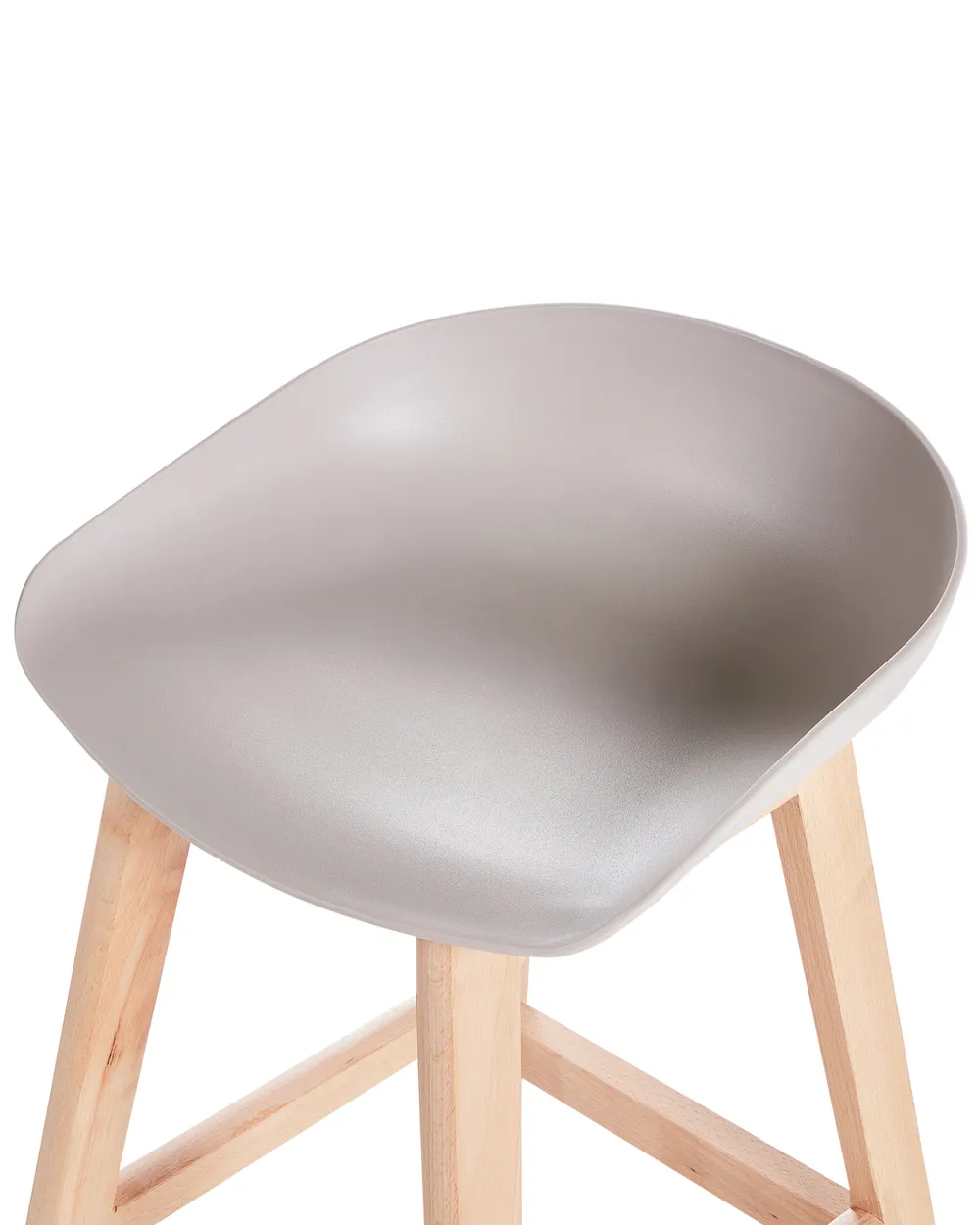Set of 2 Bar Chairs MICCO Taupe_971319