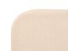 Dobbeltseng beige boucle 160 x 200 cm FLAYAT_882716