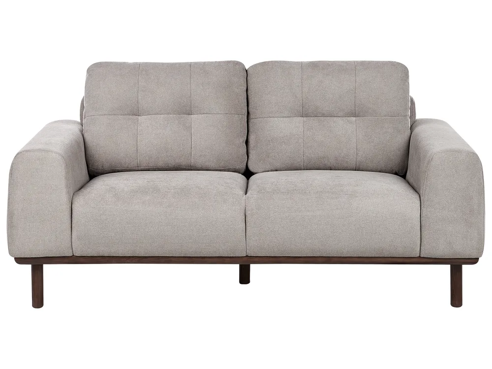 Divano letto in velluto grigio chiaro VIMMERBY